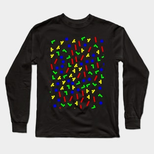 Tetris Blocks Long Sleeve T-Shirt